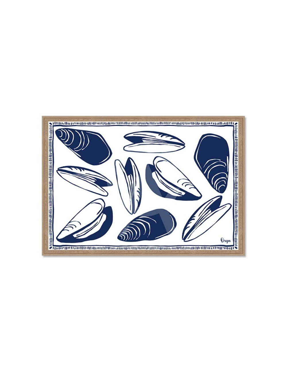 Tableau moules bleues marine – Orya