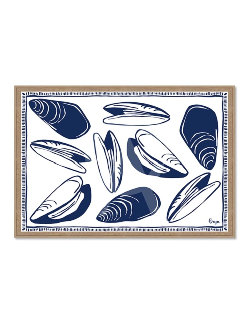 Tableau moules bleues marine – Orya