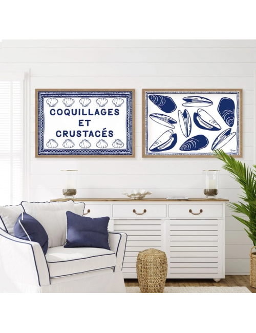 Tableau moules bleues marine – Orya