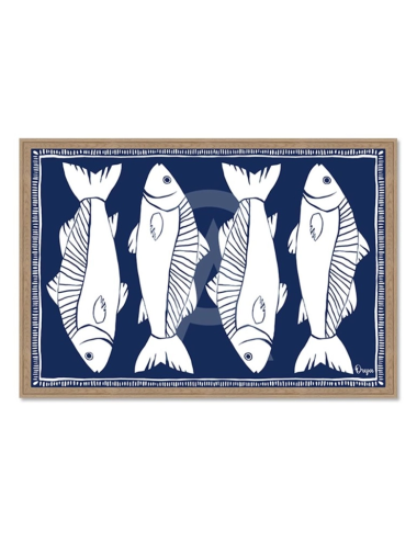 Tableau poissons bleus cuisine – Orya