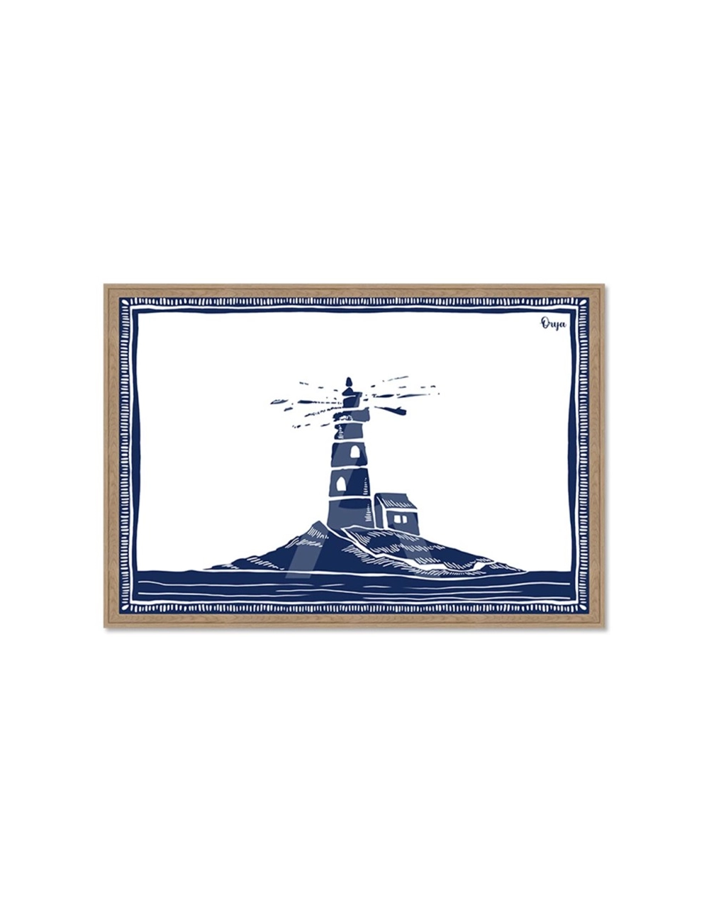 Tableau phare bord de mer – Orya