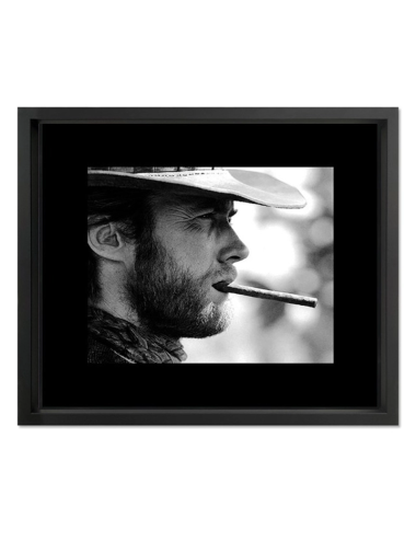 " Clint Eastwood", Tableau cinéma noir et blanc