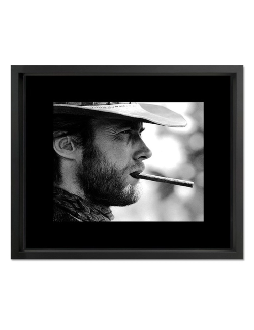 " Clint Eastwood", Tableau cinéma noir et blanc