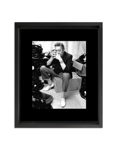 "Serge Gainsbourg",Tableau cinéma noir et blanc