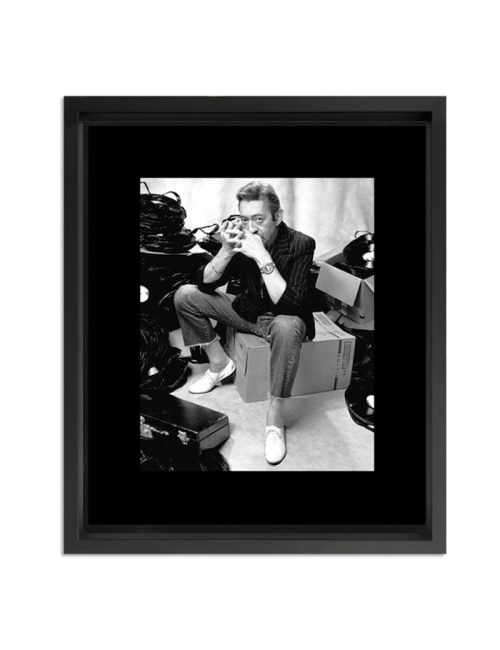 "Serge Gainsbourg",Tableau cinéma noir et blanc