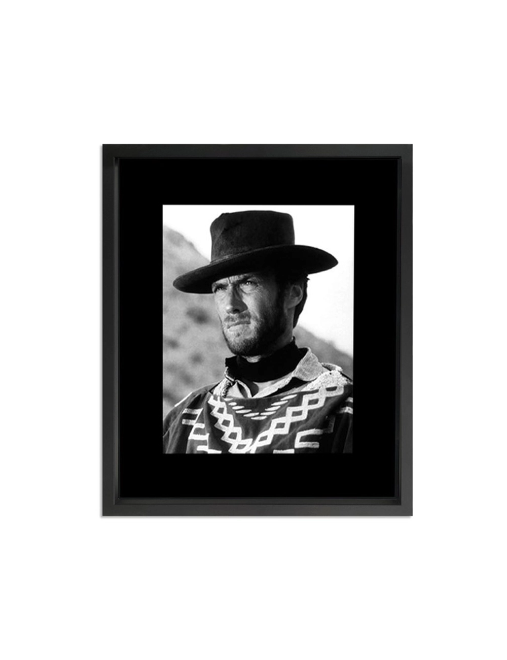 Tableau cinéma Clint Eastwood - Le Bon la Brute et le Truand