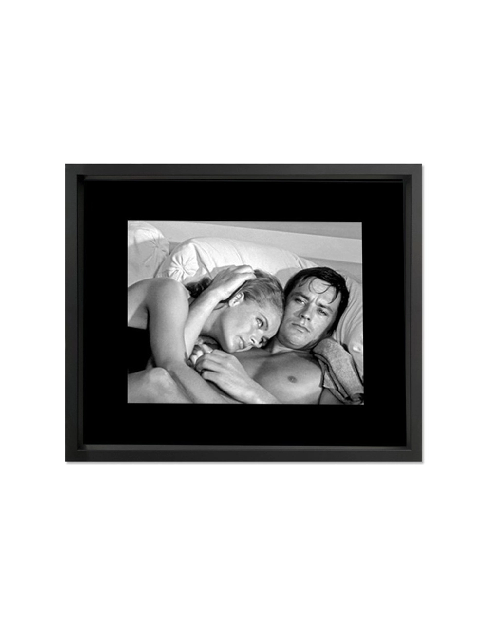 Tableau cinéma La Piscine-Alain Delon&Romy Schneider