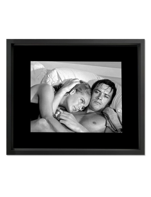 Tableau cinéma La Piscine-Alain Delon&Romy Schneider