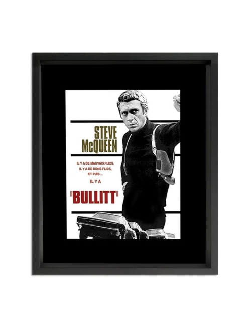 Tableau cinéma Bullitt Steve McQueen