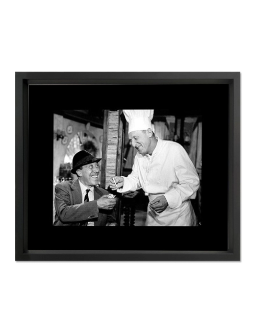 Tableau cinéma La Cuisine au beurre Bourvil Fernandel