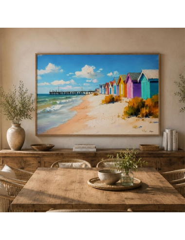 Tableau MER 17-Viuel B- Kalyssa – Les Cabanes du Soleil