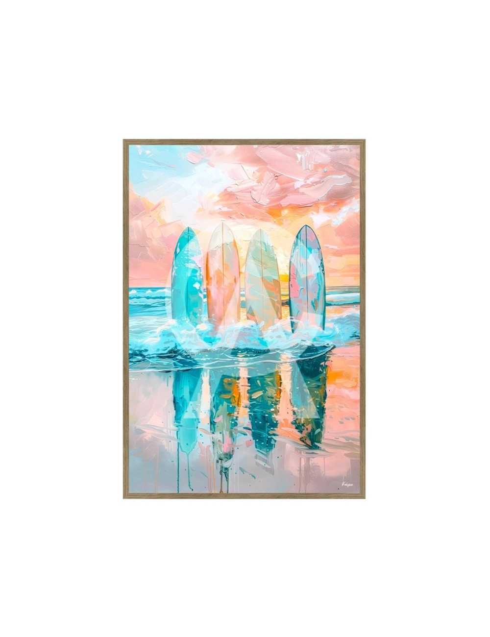 Tableau surf Les Planches du Couchant – Kalyssa