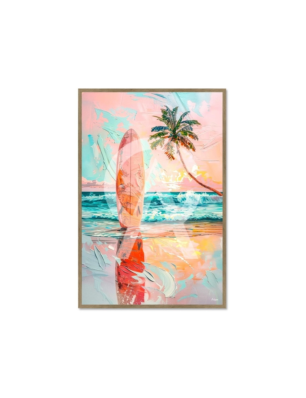 Tableau tropical Évasion Tropicale – Kalyssa