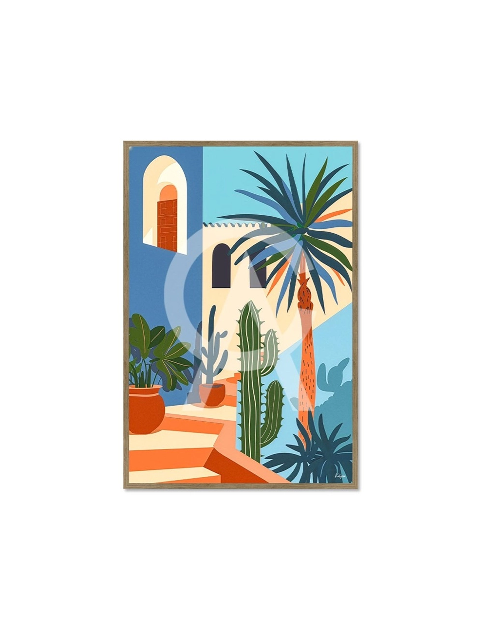 Tableau Méditerranée Jardin du Sud – Kalyssa