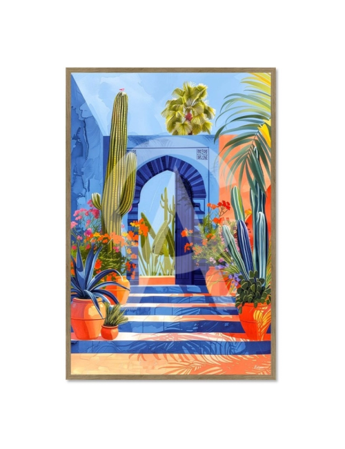 Tableau Méditerranée Patio du Soleil – Kalyssa