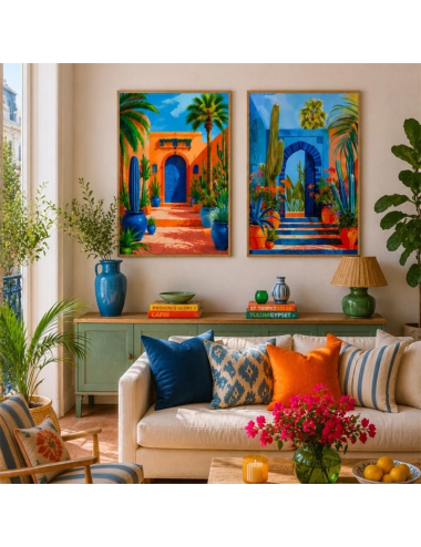 Tableau Méditerranée Patio du Soleil – Kalyssa
