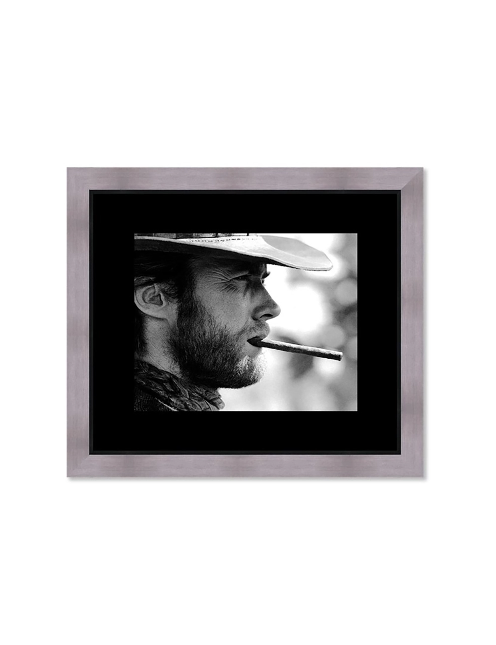 " Clint Eastwood", Tableau cinéma noir et blanc