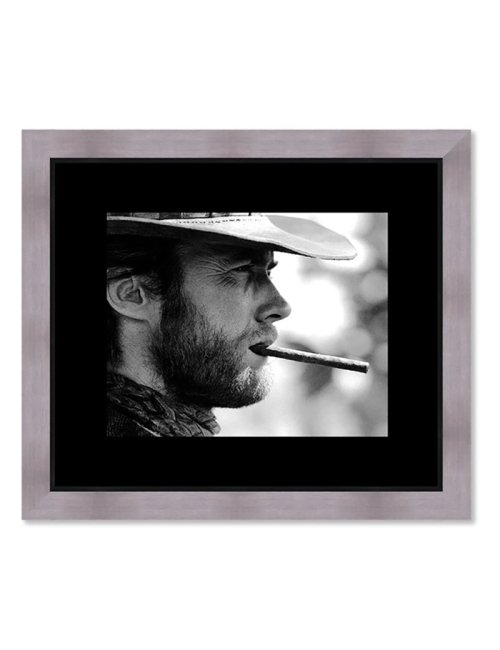 " Clint Eastwood", Tableau cinéma noir et blanc