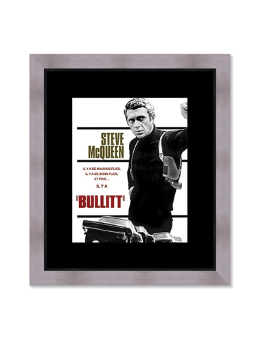 Tableau cinéma Bullitt Steve McQueen