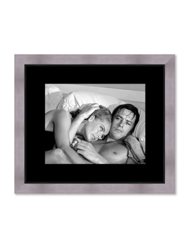 Tableau cinéma La Piscine-Alain Delon&Romy Schneider