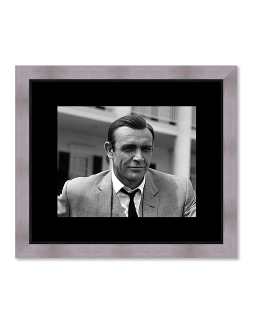 Tableau cinéma Sean Connery-James Bond noir et blanc