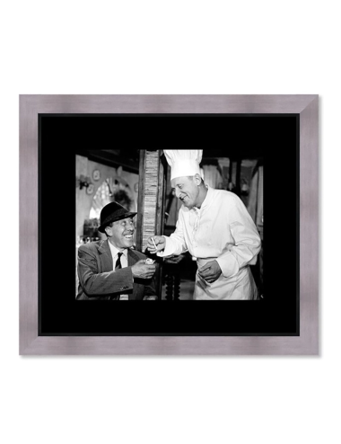 Tableau cinéma La Cuisine au beurre Bourvil Fernandel
