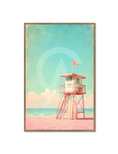 Tableau Surf Lifeguard Sunset – Kalyssa