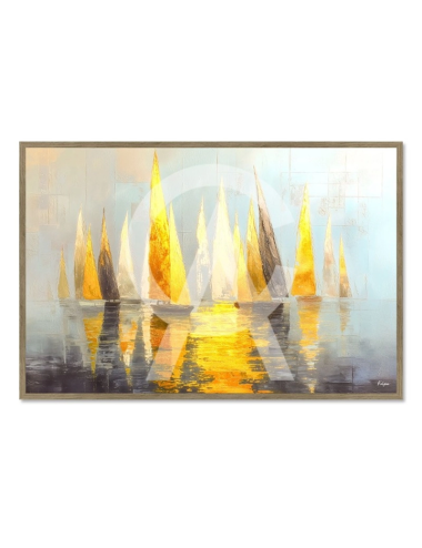 Tableau voiliers Reflets d'Or – Kalyssa