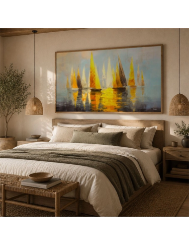 Tableau voiliers Reflets d'Or – Kalyssa
