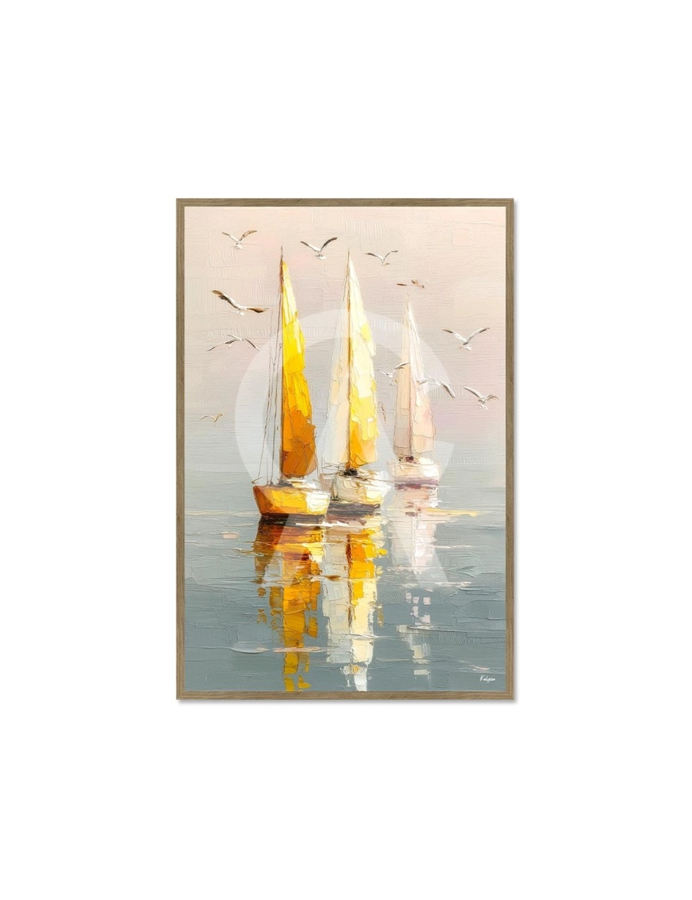 Tableau voiliers Voiles au Matin – Kalyssa
