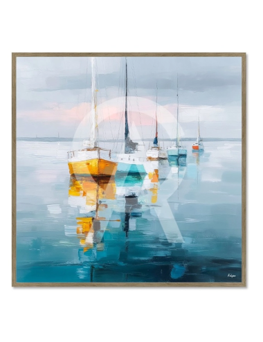 Tableau voiliers Calme Marin – Kalyssa