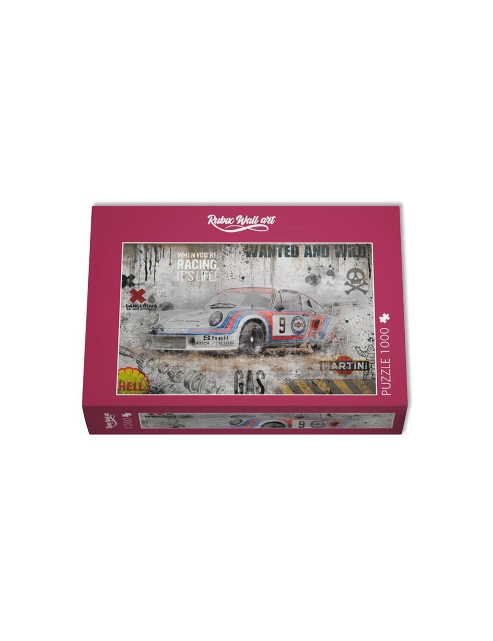 Puzzle Porsche RSR Martini Brush 1 000 pièces – Rubix