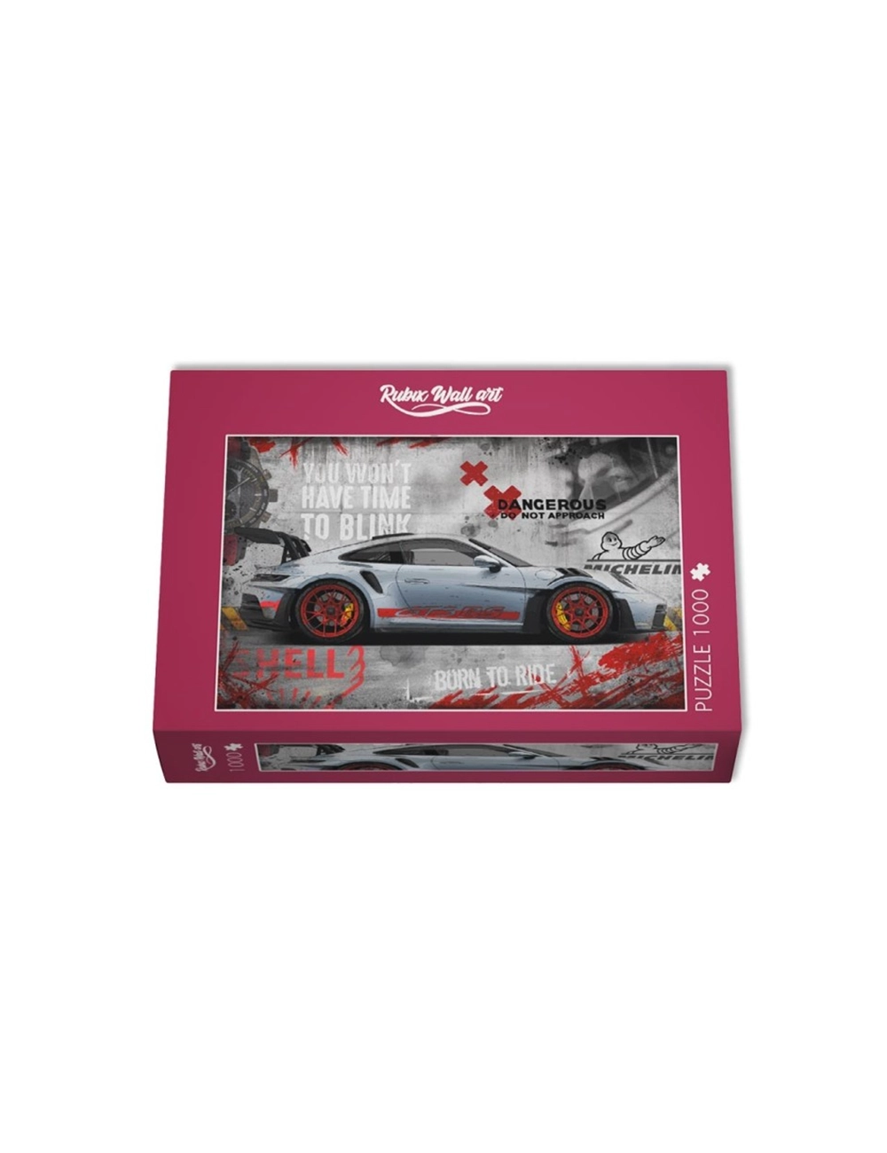 Puzzle Porsche 911 GT3 RS Red 1 000 pièces – Rubix