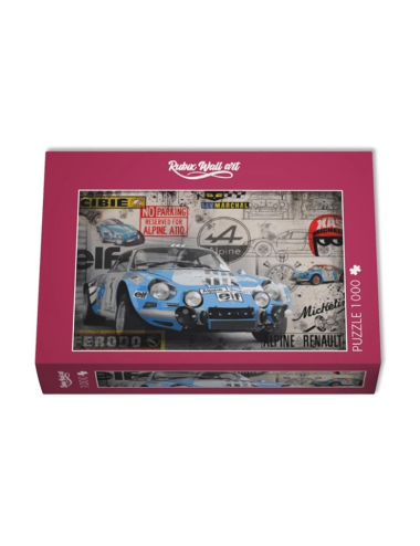 Puzzle Alpine Renault A110 1 000 pièces – Rubix