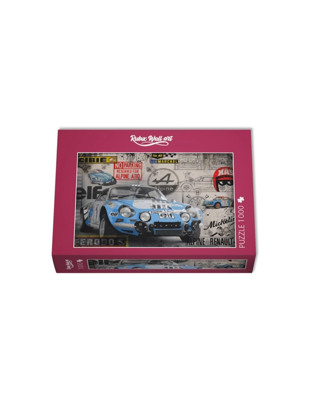 Puzzle Alpine Renault A110 1 000 pièces – Rubix