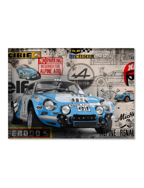 Puzzle Alpine Renault A110 1 000 pièces – Rubix