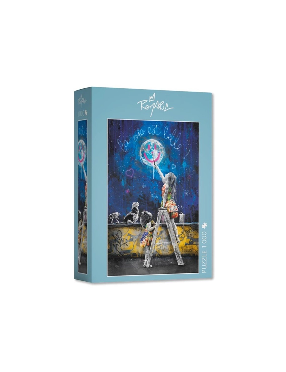 Puzzle Les Petites Filles et la Lune 1 000 pièces – Romaric