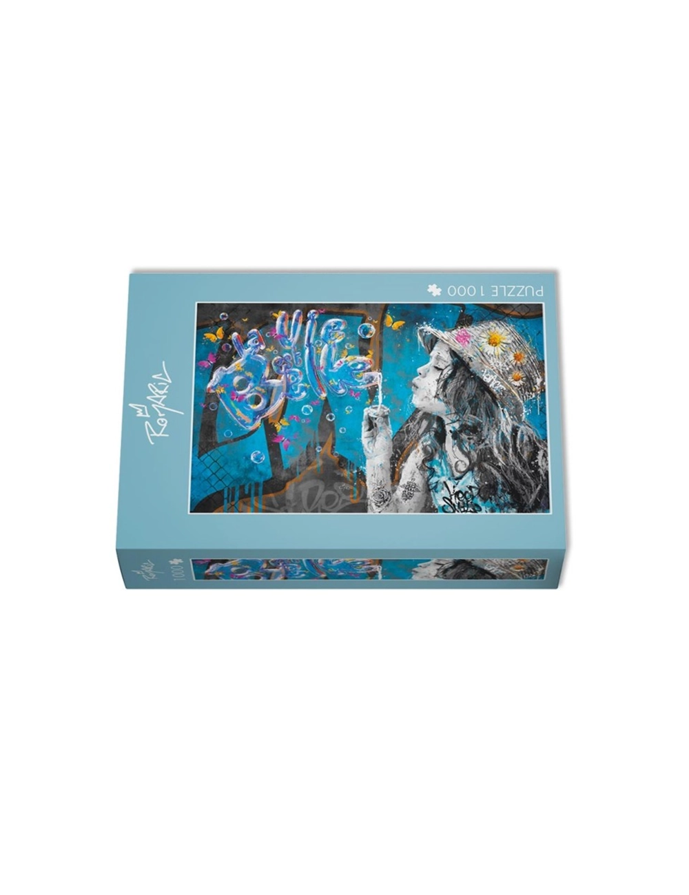 Puzzle La Petite Fille et les Bulles 1 000 pièces – Romaric