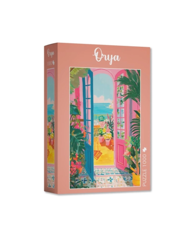 Puzzle Fenêtre sur la Méditerranée 1 000 pièces – Orya