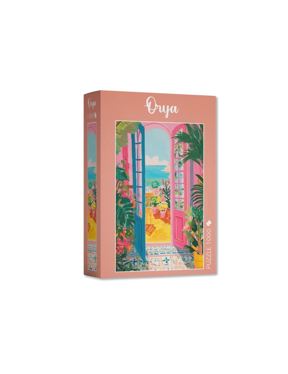 Puzzle Fenêtre sur la Méditerranée 1 000 pièces – Orya