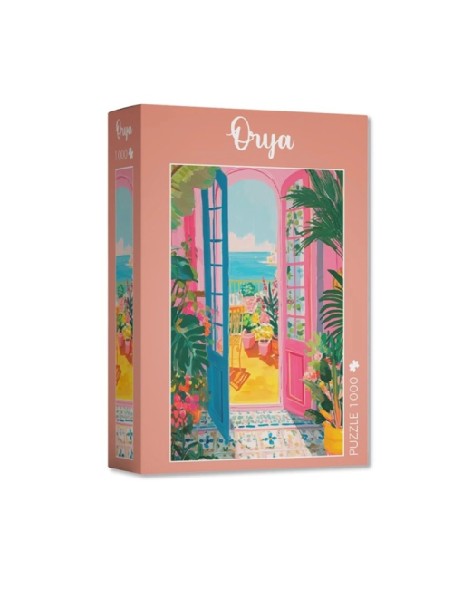 Puzzle Fenêtre sur la Méditerranée 1 000 pièces – Orya