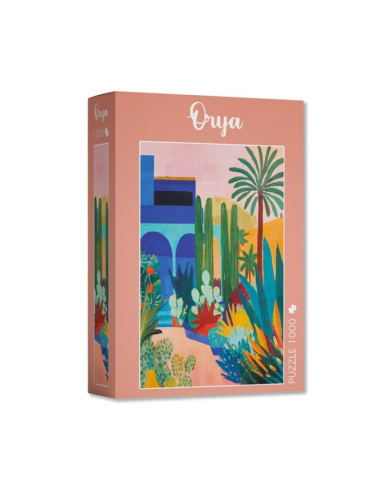 Puzzle Jardin Exotique et Cactus 1 000 pièces – Orya