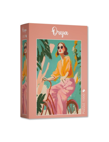 Puzzle L’Élégante à Vélo 1 000 pièces – Orya