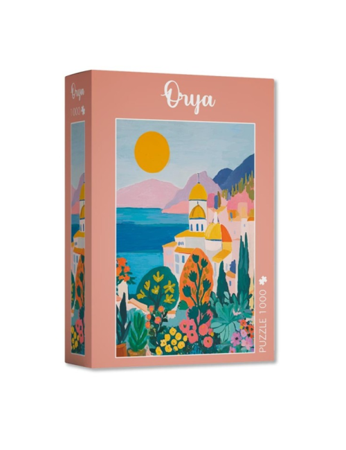 Puzzle Santorin en Fleurs 1 000 pièces – Orya