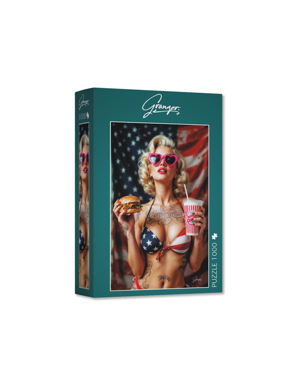 Puzzle Made in America 1 000 pièces – Alexandre Granger