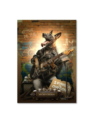 Puzzle Chien Guitariste Musi-Chien 1000 pièces – Binet