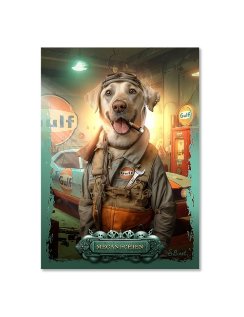 Puzzle Mécani-Chien 1 000 pièces – Sylvain Binet