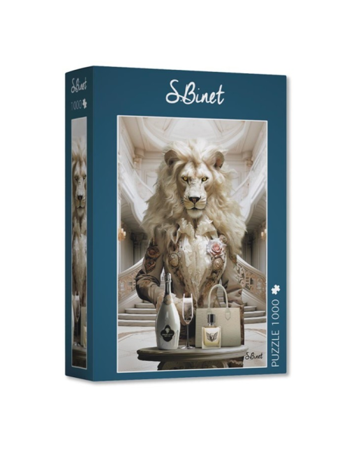 Puzzle Lionne Luxury 1 000 pièces – Sylvain Binet