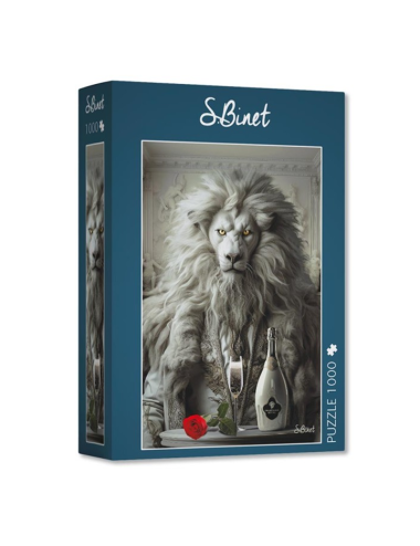 Puzzle Lion Luxury 1 000 pièces – Sylvain Binet