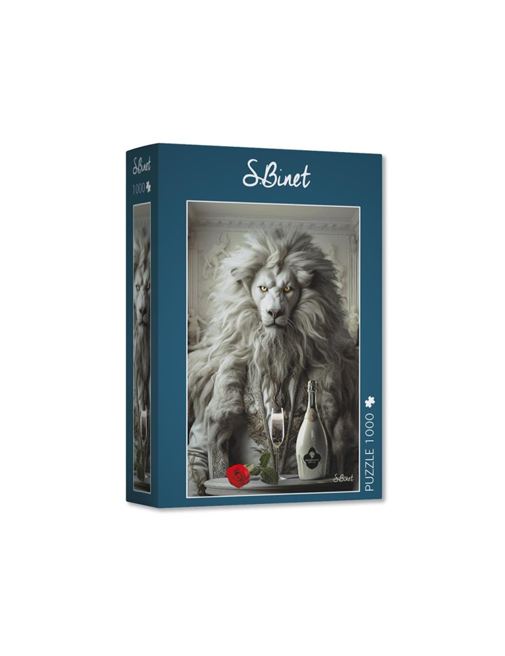 Puzzle Lion Luxury 1 000 pièces – Sylvain Binet